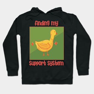 yellow duck quotes Hoodie